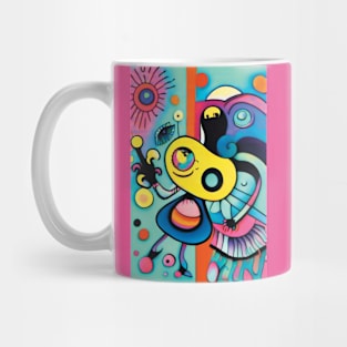 Abstract Mug